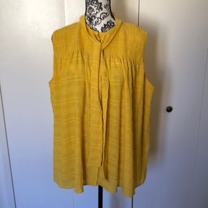 Ann Taylor sleeveless blouse